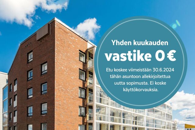 Right of occupancy apartment Tuusula Hyrylä 2 rooms