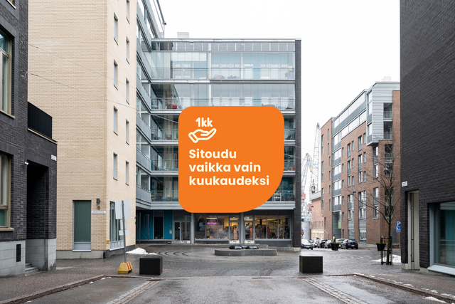 Vuokra-asunto Helsinki Jätkäsaari Kaksio