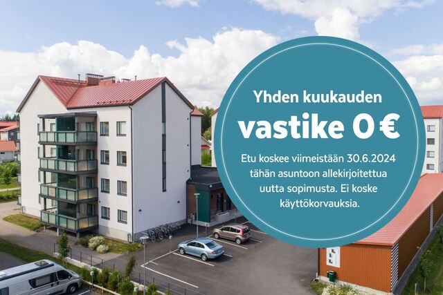 Right of occupancy apartment Kerava Kaleva 2 rooms