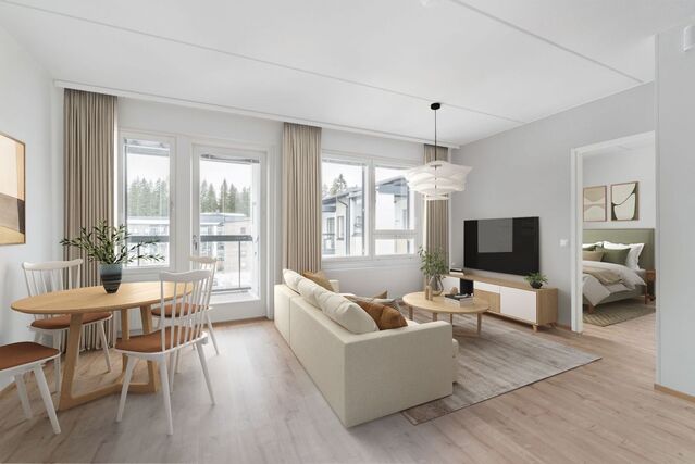 Right of occupancy apartment Jyväskylä Haukkala 2 rooms