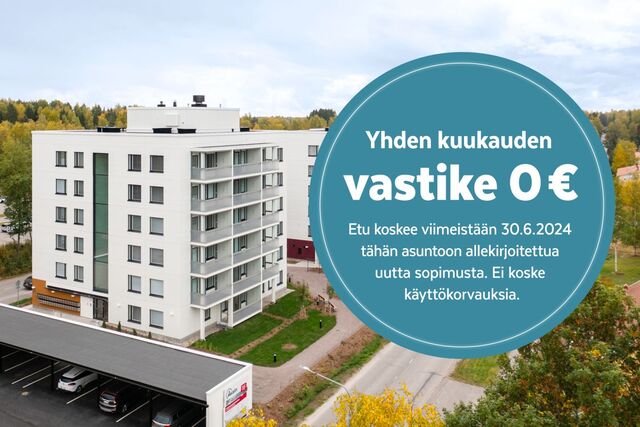 Right of occupancy apartment Kerava Kilta 2 rooms