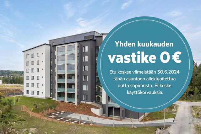 Right of occupancy apartment Jyväskylä Keljo 3 rooms
