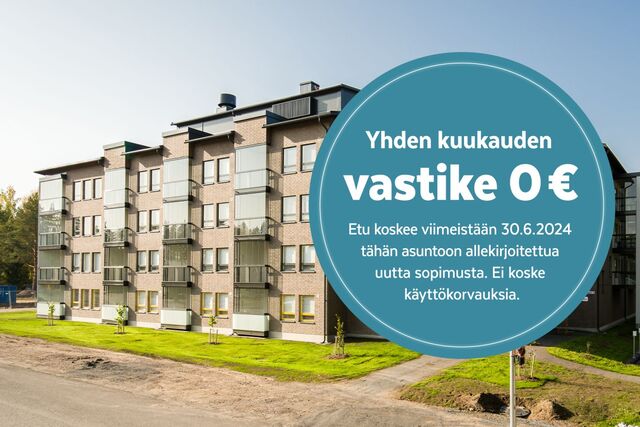 Vuokra-asunto Jyväskylä Haukkala Kaksio