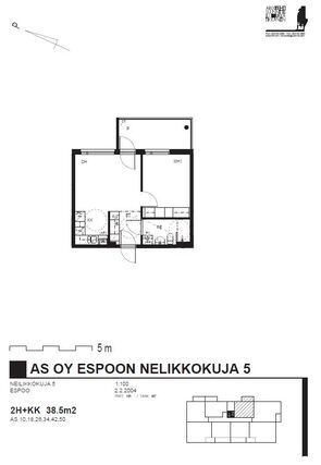 Rental Espoo Matinkylä 2 rooms Näköala