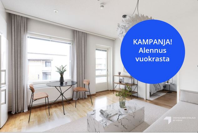 Vuokra-asunto Turku Länsikeskus Kaksio