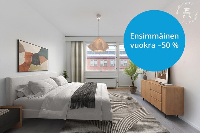 Vuokra-asunto Helsinki Kallio Kaksio