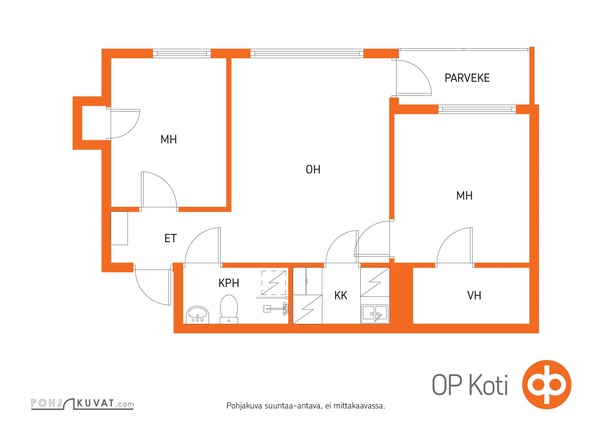 Rental Kuopio Keskusta 3 rooms