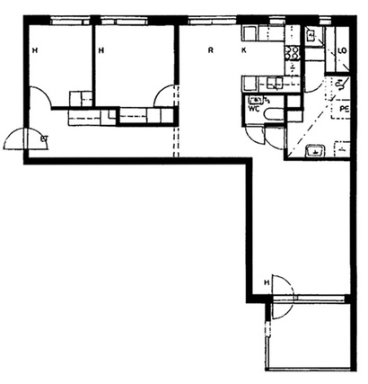 Right of occupancy apartment Tuusula Hyrylä 3 rooms