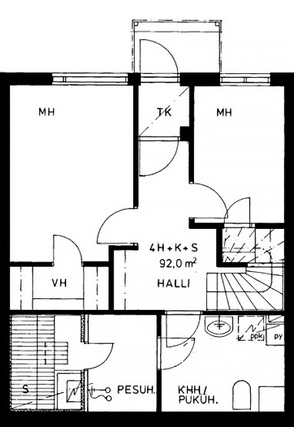 Asumisoikeusasunto Vantaa Askisto 4 huonetta