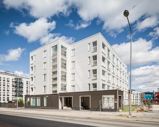 Vuokra-asunto Tampere Hervanta 3 huonetta Julkisivukuva