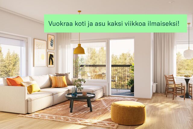 Vuokra-asunto Turku Pukkila 3 huonetta