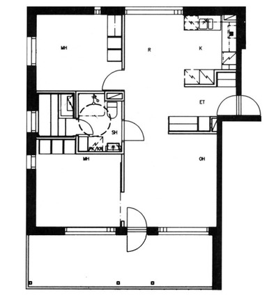 Right of occupancy apartment Vantaa Simonkylä 3 rooms