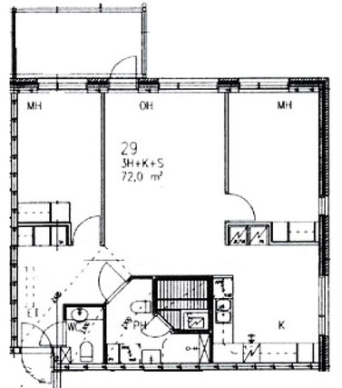 Rental Lappeenranta Kivisalmi 3 rooms