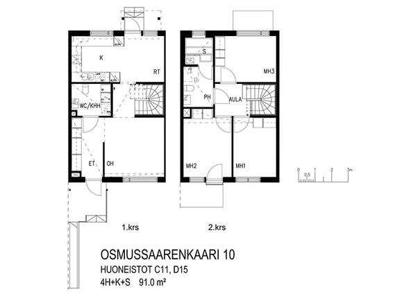 Asumisoikeusasunto Kirkkonummi Kolsari 4 huonetta