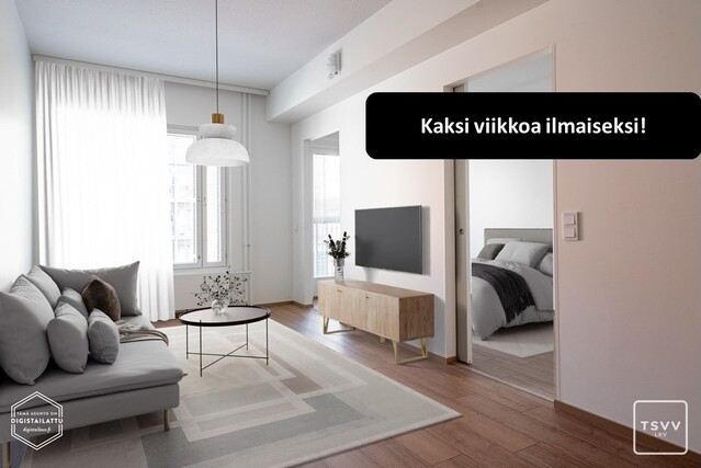 Vuokra-asunto Turku Pukkila Kaksio Yleiskuva
