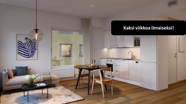 Rental Turku Pukkila 2 rooms Yleiskuva