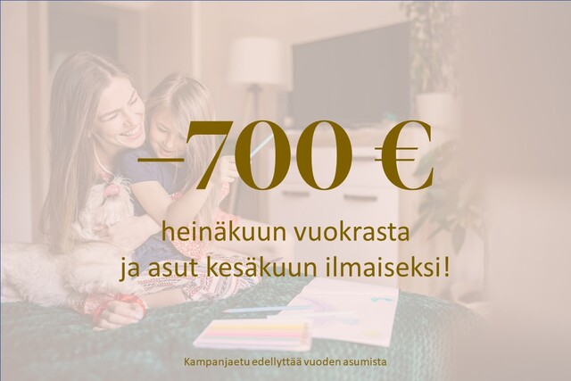Rental Helsinki Kuninkaantammi 1 room -