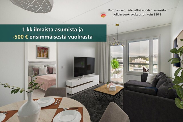 Vuokra-asunto Nurmijärvi Klaukkala Kaksio -