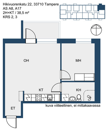 Rental Tampere Annala 2 rooms