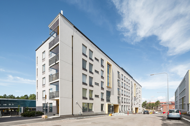 Vuokra-asunto Helsinki Kruunuvuorenranta 3 huonetta Julkisivu