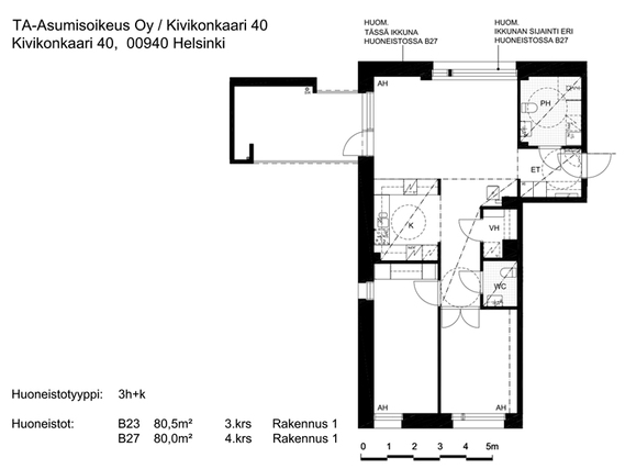 Right of occupancy apartment Helsinki Mellunkylä 3 rooms