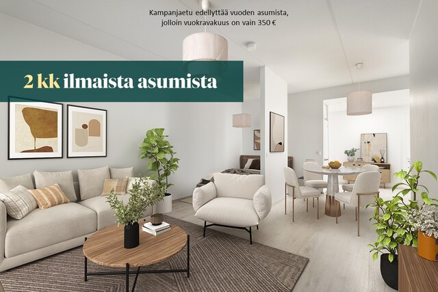 Vuokra-asunto Vantaa Kivistö Kaksio -