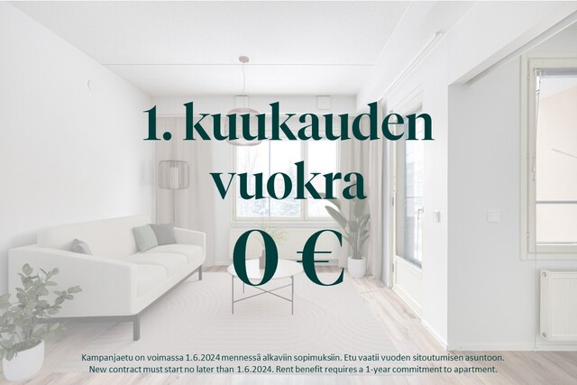 Vuokra-asunto Vantaa Myyrmäki 3 huonetta -