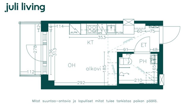 Rental Espoo Niittykumpu 1 room