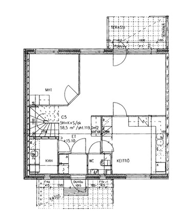 Right of occupancy apartment Espoo Laajalahti 5 +