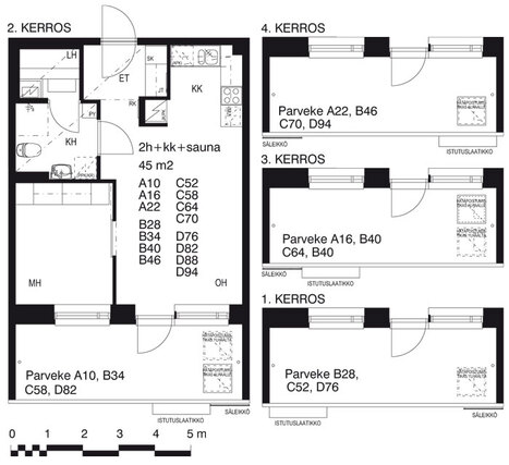 Right of occupancy apartment Espoo Vanttila 2 rooms