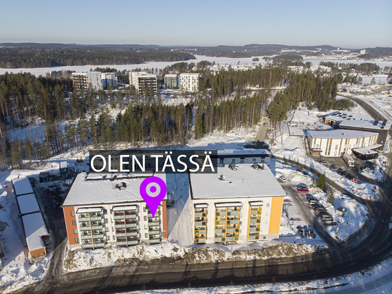 Vuokra-asunto Kuopio Saaristokaupunki 3 huonetta