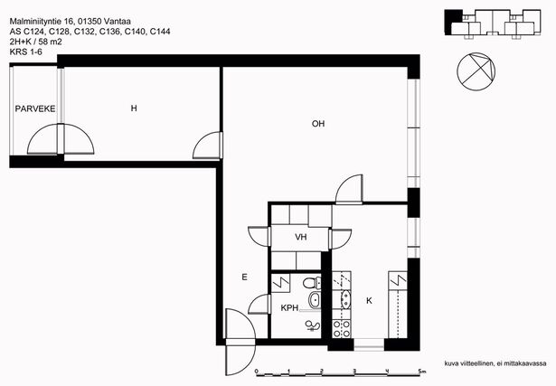 Rental Vantaa Malminiitty 2 rooms