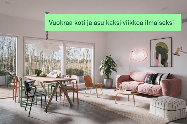 Vuokra-asunto Espoo Nöykkiö 3 huonetta