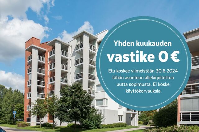 Right of occupancy apartment Vantaa Mikkola 2 rooms