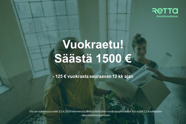 Vuokra-asunto Turku Kakolanmäki Yksiö -