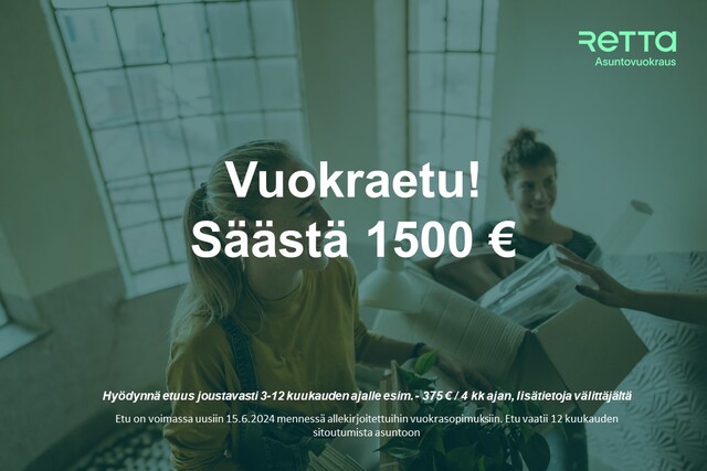 Rental Espoo Kauklahti 2 rooms -