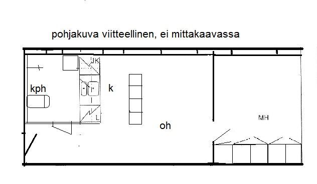 Vuokra-asunto Valkeakoski  Kaksio Yleiskuva