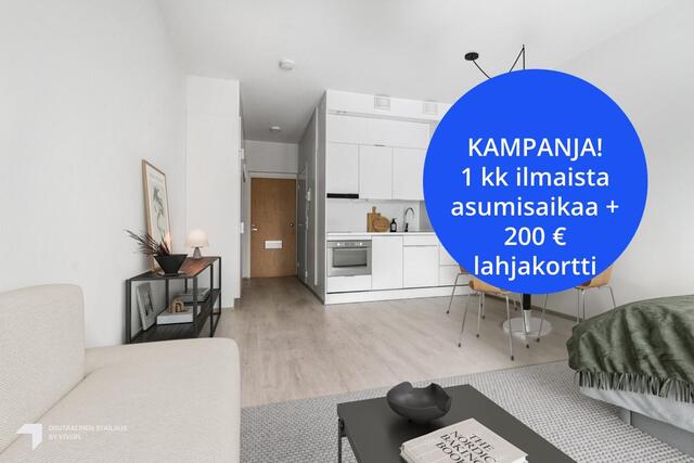 Vuokra-asunto Oulu Linnanmaa Yksiö