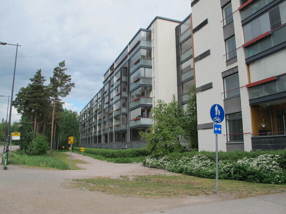 Vuokra-asunto Espoo Mäkkylä Yksiö Julkisivu