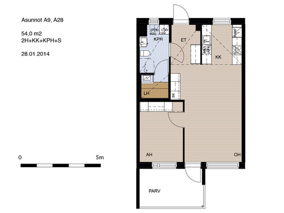 Right of occupancy apartment Porvoo Hornhattula 2 rooms