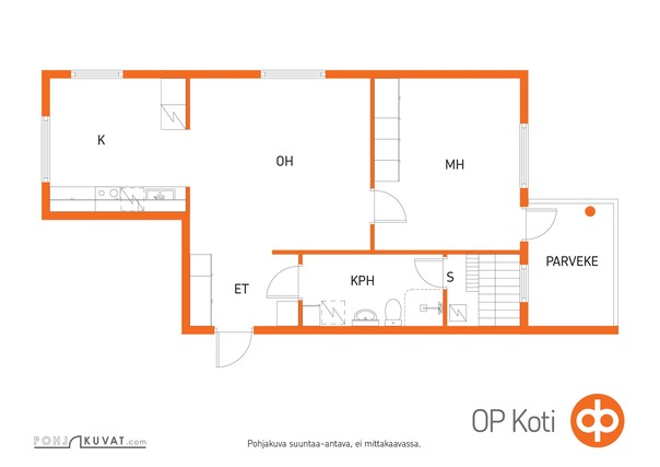 Rental Seinäjoki Keskusta 2 rooms