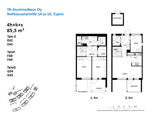 Asumisoikeusasunto Espoo Kurttila 4 huonetta