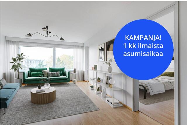 Rental Helsinki Pihlajamäki 3 rooms