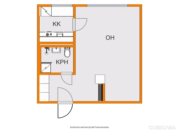 Rental Lappeenranta Leiri 1 room Kampanja