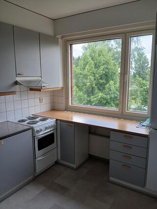 Rental Riihimäki Petsamo 2 rooms keittiö