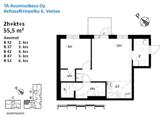 Asumisoikeusasunto Vantaa Kivistö Kaksio