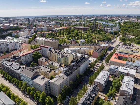 Vuokra-asunto Helsinki Alppila 4 huonetta