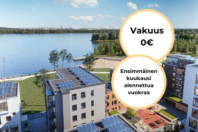Vuokra-asunto Tampere Härmälänranta Kaksio Yleiskuva