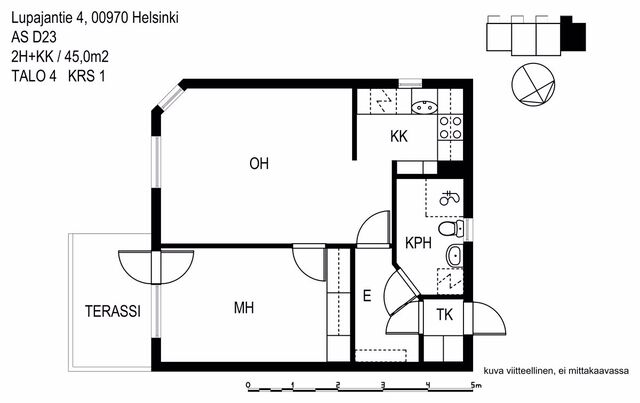 Vuokra-asunto Helsinki Mellunkylä Kaksio