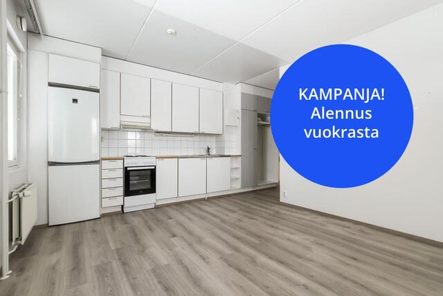 Vuokra-asunto Lappeenranta Tykki-Kiviharju Yksiö